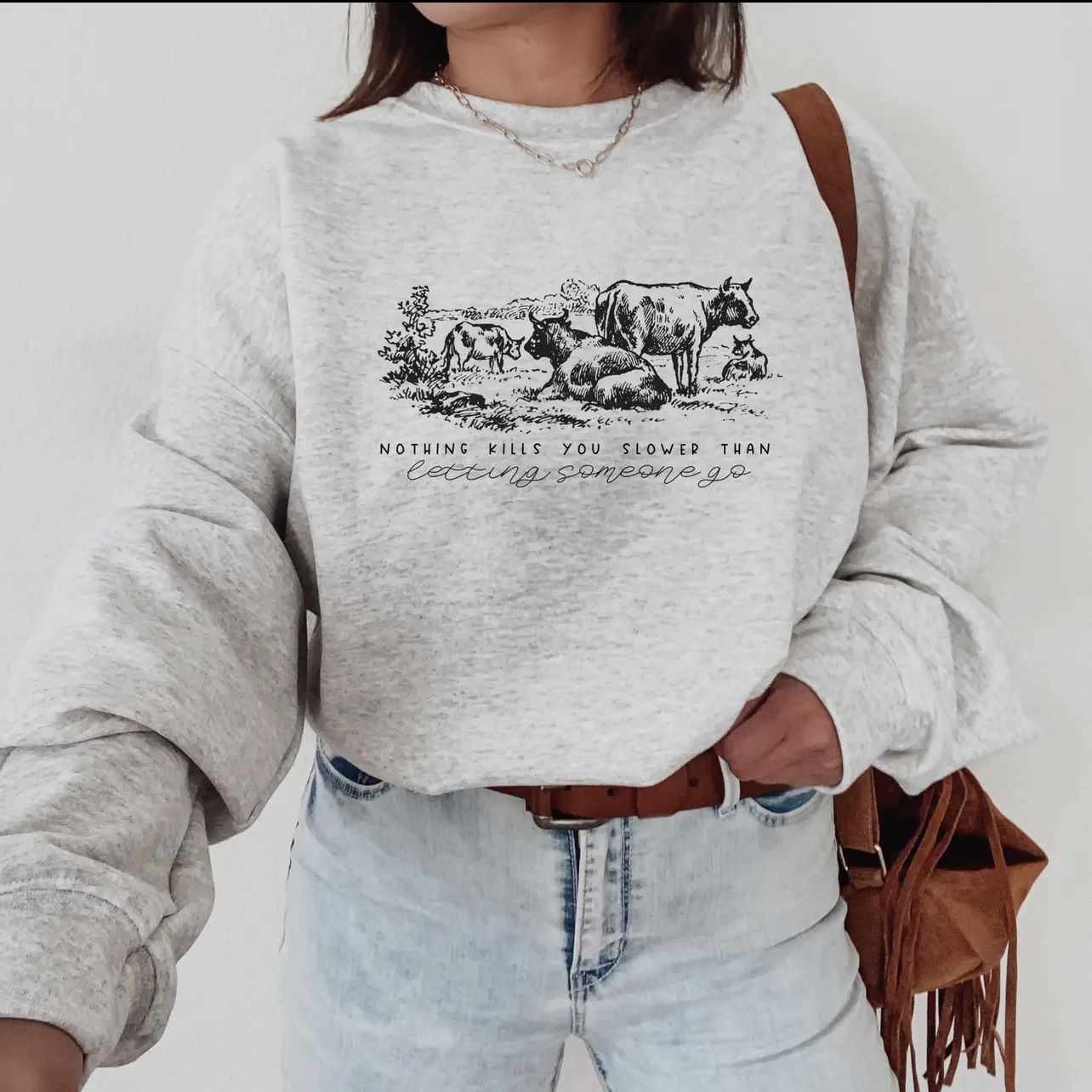 Letting Go - Western Sweatshirt